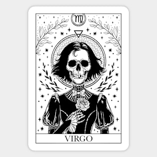 Zodiac sign tarot card Virgo Magnet